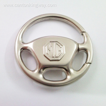 Car Steering Wheel Zinc Alloy Metal Key Ring